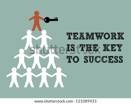 stock-vector-illustration-of-teamwork-paper-man-hold-the-key-to-success-121089433.jpg